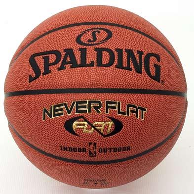 NBA NEVERFLAT SERIES STAYS INFLATED 10x LONGER This exclusive technology is specifically designed to maintain air pressure