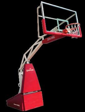 to meet all professional and club specifications Electronically operated hydraulics SuperGlass Pro backboard Slam-Dunk