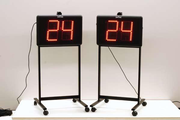 Item# 8381CN CONTROL PANEL on back of scoreboard OPTIONAL SHOT CLOCKS For use with