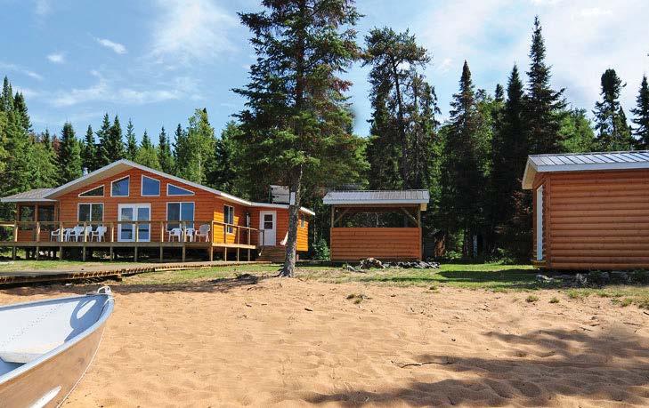 the outposts cairns lake N 51 42 36 W 094 30 27 A SECLUDED CABIN ON A REMOTE LAKE Welcome to paradise! Treat yourself to a spectacular cabin nestled among the pines with your own private sand beach.