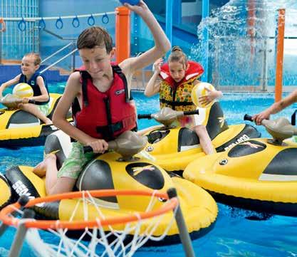 Fun & games for all Paid For Activities Price on Park Activity Bundle Value Session Length Aqua Gliders (4-8yrs) 4 1 30 mins AquaJets (8yrs+) 8 2 30 mins Archery (6yrs+) 8