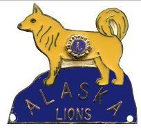 Miscellaneous Pins This Bear is purported to be the first Alaska pin.