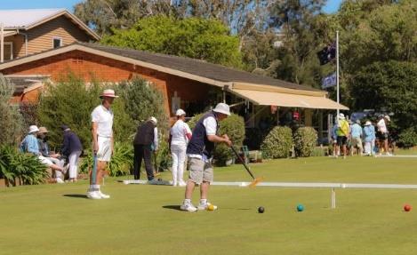 Sport & Community Manly Croquet Club 2016 Seabreeze Tournament Croqueters came from near and as far away as Queensland to compete in Manly Croquet Club s annual Seabreeze Tournament in October.