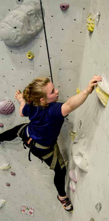 NEW! Open Adventure Program CLIMBING CLUB Indoor climbing program for ages 17+ JANUARY 18-MARCH 8 MARCH 22-MAY 10