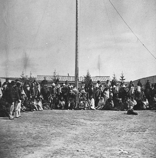 I. Sitting Bull the celebrity (Part A) Nr Photograph / Licensee Description P i c t u r e 01 George T Anderton Barracks Square. Fort Walsh.
