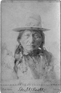 05 George W. Scott Sitting Bull Fort Yates, D.T [1883] Also said to have been taken in Pierre, D.