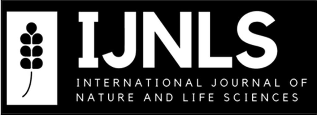 International Journal of Nature and Life Sciences (IJNLS) https://www.journalnatureandlifesci.com ISSN: Online Vol. 1(1), June 2017, pp.