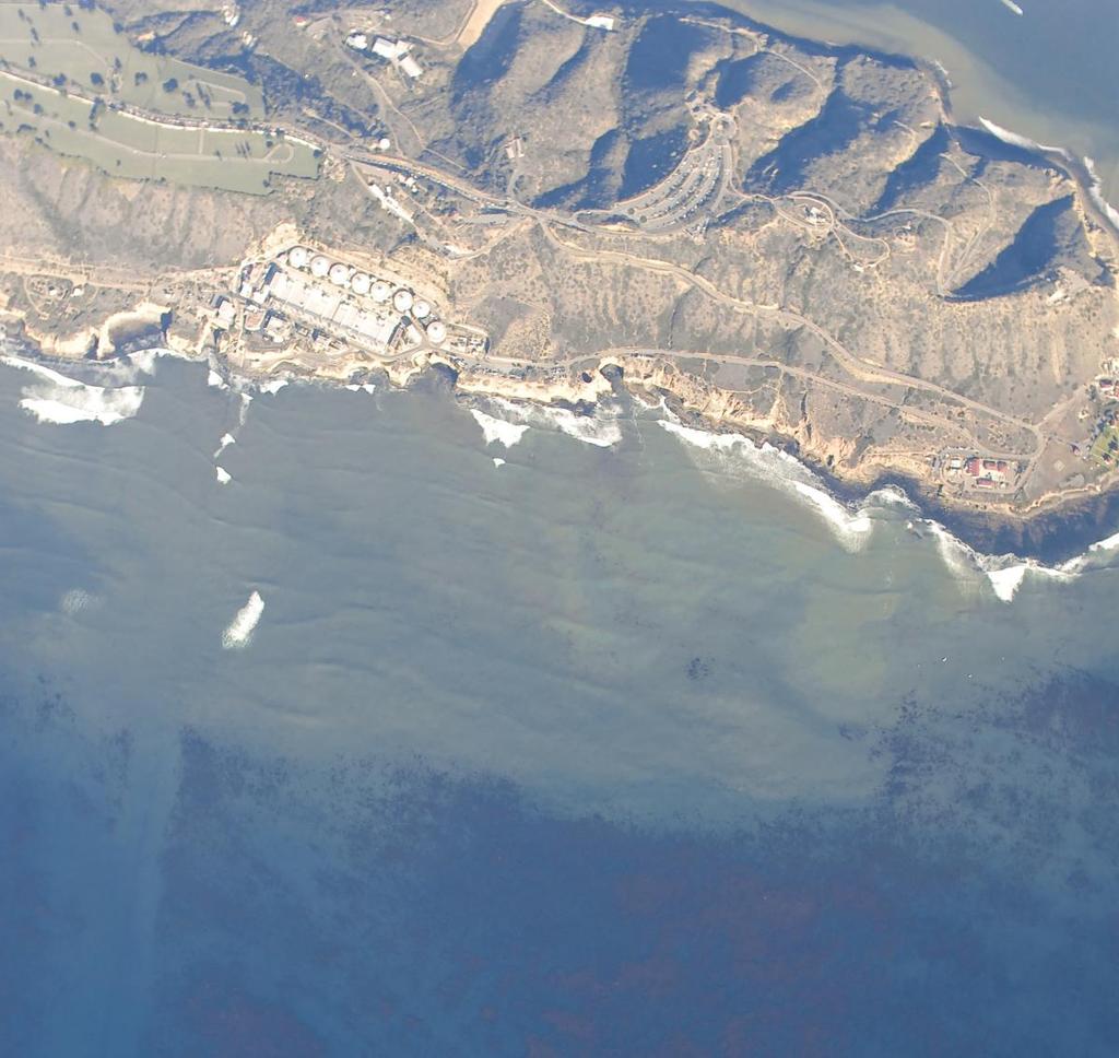Figure 39. Nearshore turbidity near Point Loma on December 28, 2016. The entire coast was exposed to large waves at some point during the year.