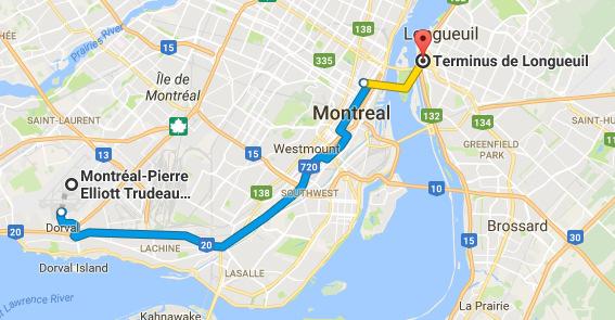 The HOST hotel (Sandman Hotel) is located across the street from the Longueuil Metro station with access to the airport via Bus. Shuttle Service provided by Organiser /A.R.T.M. inc.