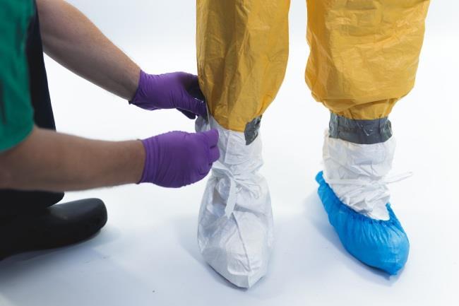 Any additional component used in PPE, potentially also adds to the complexity of the donning and doffing process!