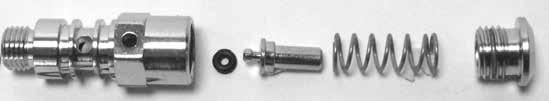 Separate the MP hose (13) and spacer (12) from the swivel relief plug assy.