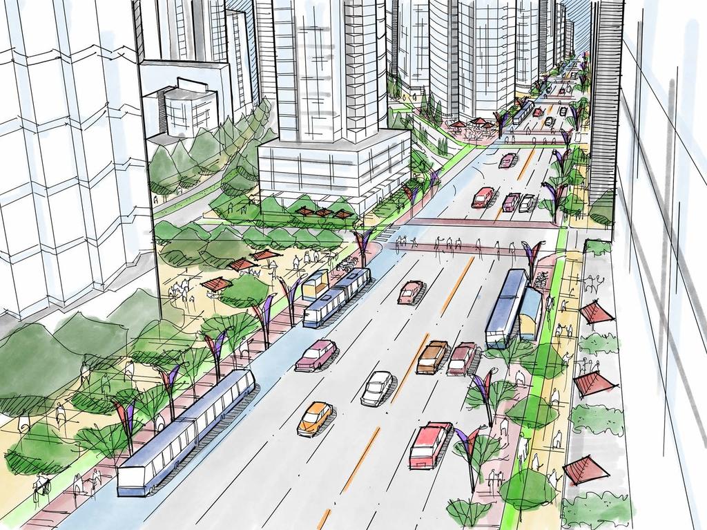 Benefits of a Complete Streets Approach Ensure principled design process with improved multimodal designs