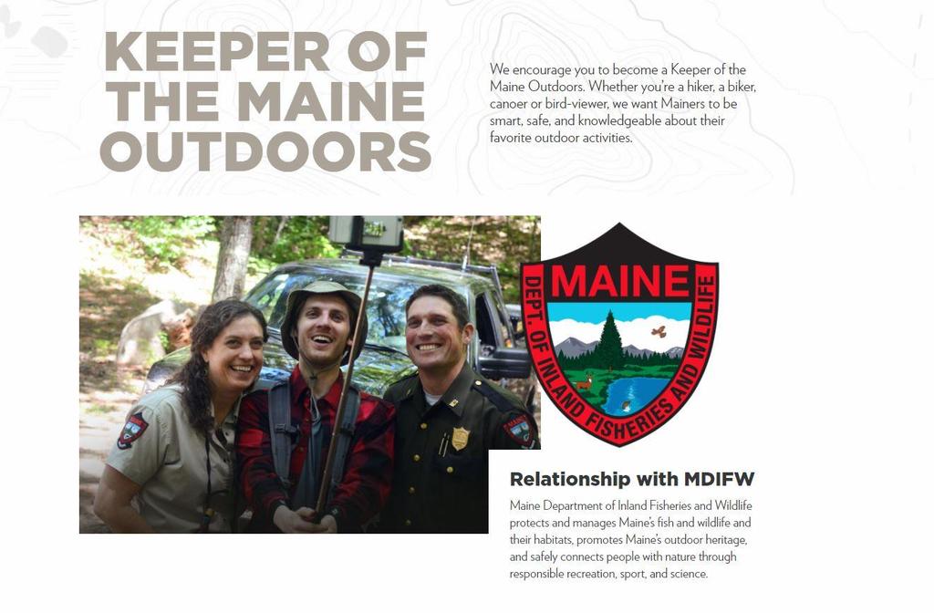 Keeper of the Maine Outdoors Campaign