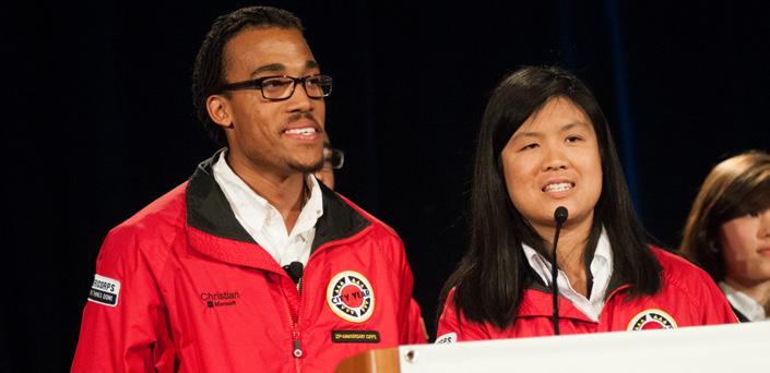 AmeriCorps members, including a full academic-year of targeted interventions for nearly 1,500