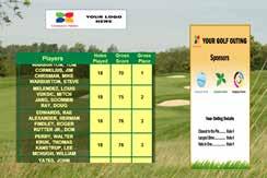 Packages for Tournament Sponsors We are pleased to share our Tournament Advertising Packages.
