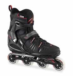 RB XL - 07205600 100 - black - 32.0-35.0 EXTREMELY DURABLE, AGILE AND RESPONSIVE, THE MOLDED STRUCTURE PROVIDES HIGHER SUPPORT FOR THOSE LOOKING FOR VERSATILE X-FIT SKATES WITH A UNIQUE LOOK.