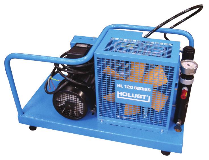 Holugt Portable Unit HL120 Electric SPECIFICATIONS Capacity (litre per minute) 100 Maximum pressure (bar) 330 Working pressure (bar) 200 or 300 Dimensions (cm) 65x35x39 Weight (kg) 39.