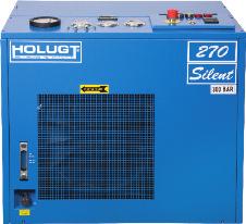 Range of Breathing Air Compressors HL220-270 SILENT