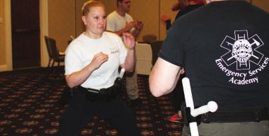 It relies heavily on practical hands-on applications and is intended for first responders who want instruction in the proper uses of Control Device/PR-24 batons (expandable or