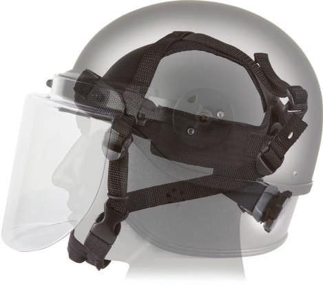02 Riot helmet and face shields requirements for peripheral visual clearance and light transmission ARMOR COMMUNICATIONS DUTY GEAR BIKE FIREARMS ACCESSORIES LESS LETHAL R2S SYSTEM RATCHET RETENTION