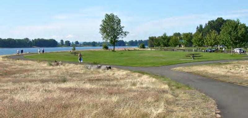 94 Figure 6.19: An example of a passive waterfront park area, Vancouver, WA Source: Frenchmans Bar Park, columbiariverimages.com 6.2.