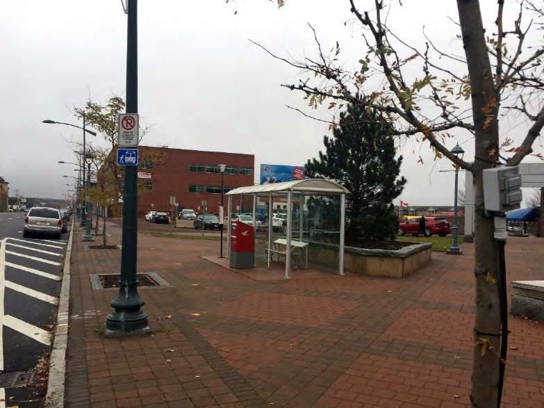 25 Figure 4.4: Public transit shelter at the corner of Champlain St. and Acadie Avenue.