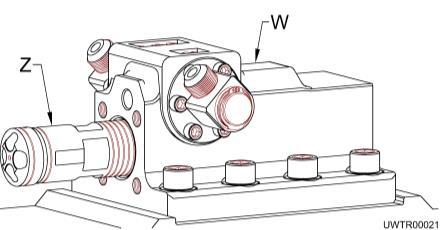The spool has a very close tolerance fit (but not select fit) to the bore of the valve body (W). If this should happen, the spool can be modified.