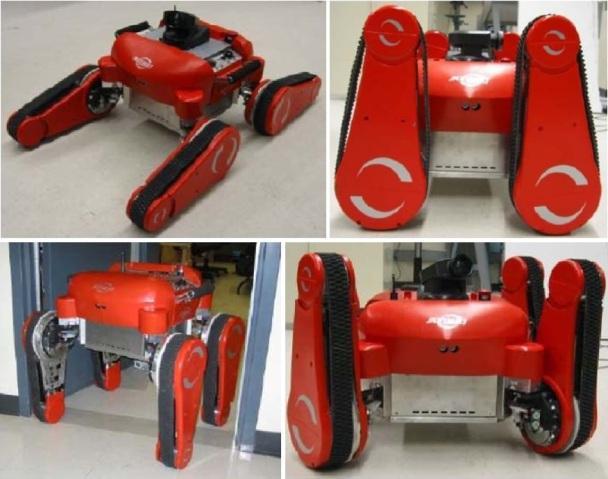 5 6 Fig. 9. Leg-track hybrid robots: irobot SUGV (a, http://www.irobot.com/gi/ground/) and Titan X (b, Hirose et al., 2009). L. Bruzzone and G.