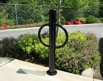 Bike Bollards Our distinct line of bike bollards are not simple bike stands. They are architectural devices that combine traffic management with secure bicycle storage.