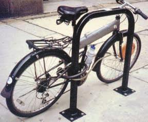 It is assumed the cyclist will use a solid, U-shaped lock, or a cable lock, or a combination of the two.