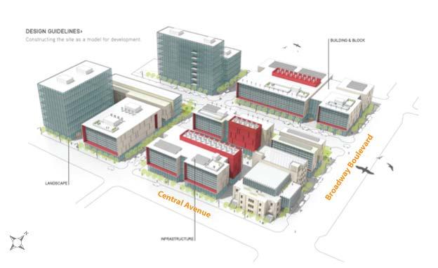 Station Area: CBD Innovate ABQ Located within the CBD, this 7-acre project is a publicprivate partnership intended to establish the headquarters of a STEMbased research district intended to leverage
