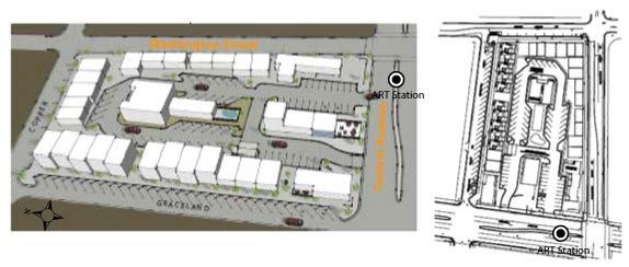 motel, and events center. Construction on the 2.7 acre site is anticipated to begin in 2015. Station Area: Nob Hill De Anza Motor Lodge Redevelopment This $8.