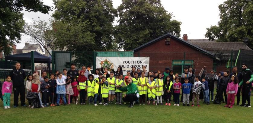 P A G E 8 Litter Picking In The Community! Young people clearing up in the local community!
