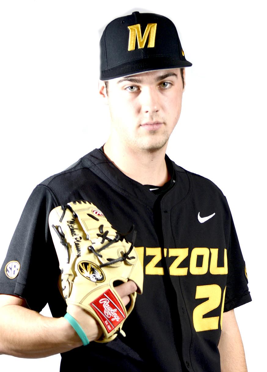 @MIZZOUBASEBALL THE STARTING PITCHERS - SATURDAY #26 MICHAEL PLASSMEYER Tossed a shutout inning midweek vs. MO State w/ 2 Ks St. Louis, Mo. // DeSmet HS Went 2.2 innings w/ our hits and two runs vs.