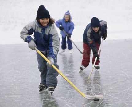 Many communities have ponds or outdoor rinks where players of all ages can practice their hockey skills. Hockey Around the World Over seventy countries play organized hockey.