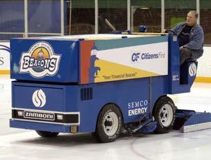 Do You Know? Frank Zamboni invented the Zamboni, a machine that spreads water on rough ice to make it smooth. It has been used on NHL rinks since 1954.