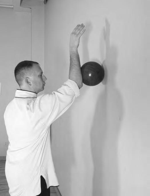 You will be focusing on the amount of pressure applied to the ball in order to keep it on the wall as well as the pressure necessary to allow the ball to roll as opposed to slide.