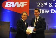 BWF enjoys a special relationship with its commercial and media partners and I would like to acknowledge and thank them: MetLife Total Li-Ning RedBull Chery We look forward to 2015 and working