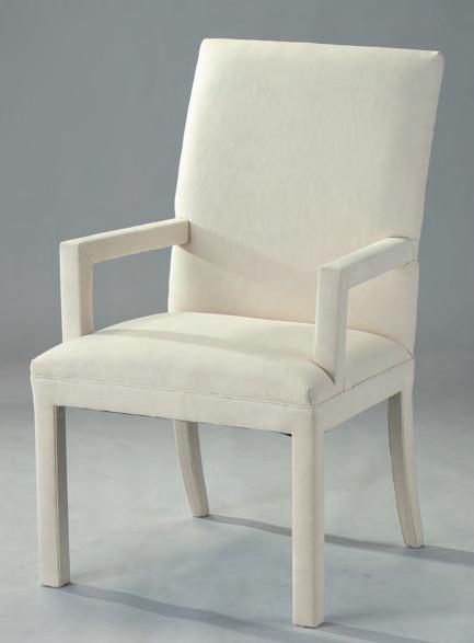 Chair 6459 Upholstered Arm: 6459/5, Upholstered Leg: 6465, Straight Top Rail: 6459/2 As shown: