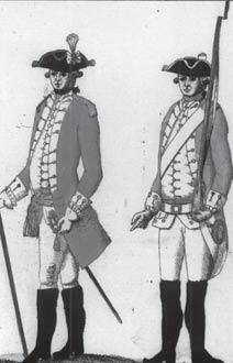 1776: Crown infantry and technical corps Chief No.