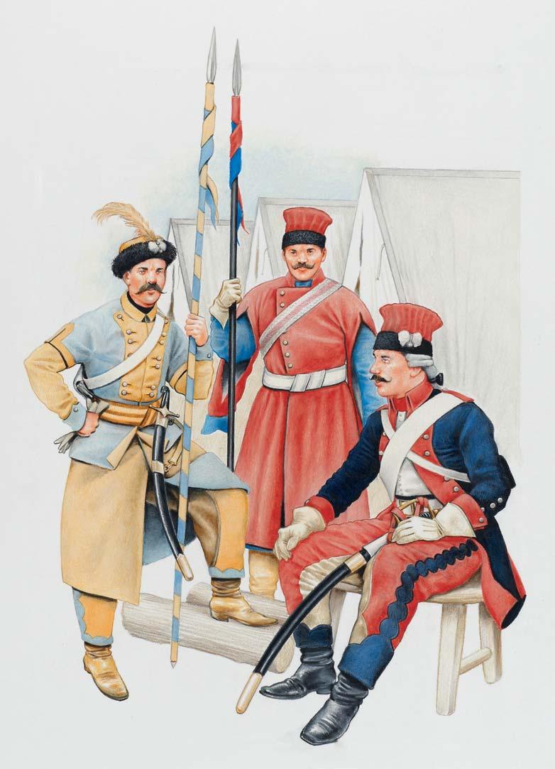 CAVALRY, 1770s 1: Towarzycz of Crown Hussars, c.