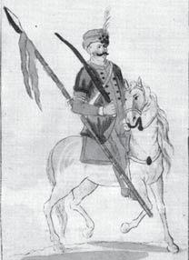 Tartar Regiment of Alexander Ulano a.k.a. 7th Regiment of Tartars of the Grand Duchy of Lithuania (7 Pulk Tartarski Wielkiego Ksiestwa Litewskiego). (F) May 1792. (S) Janow.