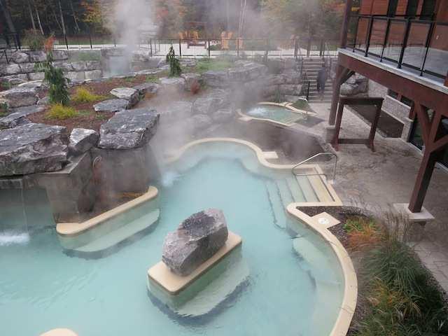 Sure, there are other Nordic spas sprinkled around Canada Manitoba just got one and Whistler has one and Blue Mountain in Ontario, but for sheer concentration and devotion I bet even Iceland can t