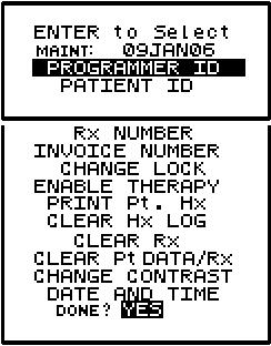 The four-digit personal identification number appears on the screen but the access code numbers do not; instead five asterisks appear.