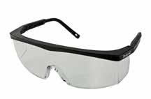 PROFERRED 230 CLEAR LENS HC SAFETY GLASSES ANSI Z87.1 COMPLIANT Economical classic glasses offers superior protection. Adjustable temple length and lens inclination provide a customizable fit.