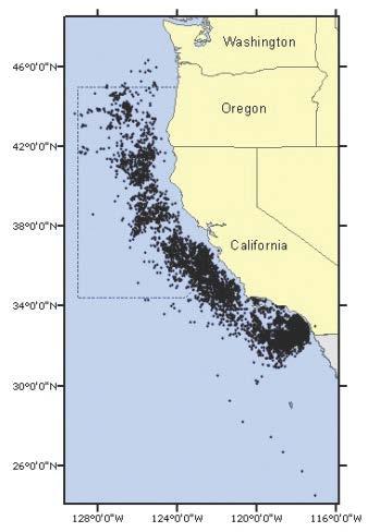 In 2001, the Pacific Leatherback Conservation Area (PLCA) was implemented to minimize interactions between leatherback sea turtles and the DGN fishery.