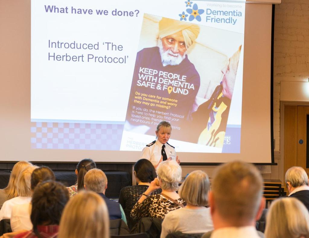 Dementia Friendly Connections Event West Yorkshire Police's Chief Constable Dee Collins attended a Dementia Friendly Connections Event in Headingley recently.