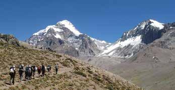15, 2018 February 16-March 8, 2018 Custom dates available Cost $5,250 Aconcagua