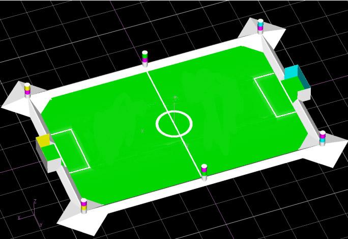 1.2 Field Color Color of the football field is shown in Figure 2. Additionally, please refer to Colors used in the football field on the web. Figure 2: Field Color 1.