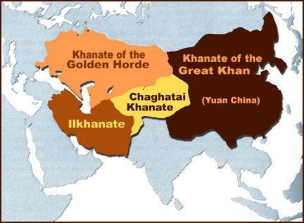 Shortly after Chinggis Khan s